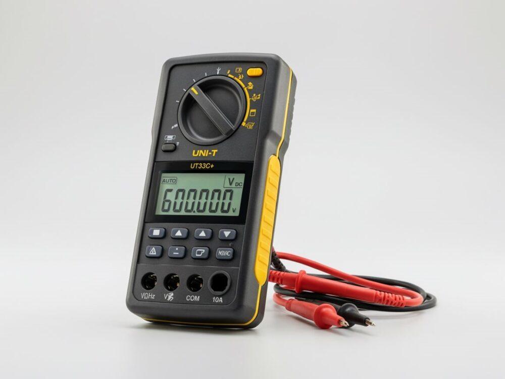 testowanie miernika UT33C+